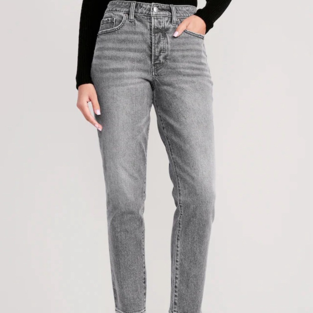 Old Navy High-Waisted Button-Fly OG Straight Ankle Jeans